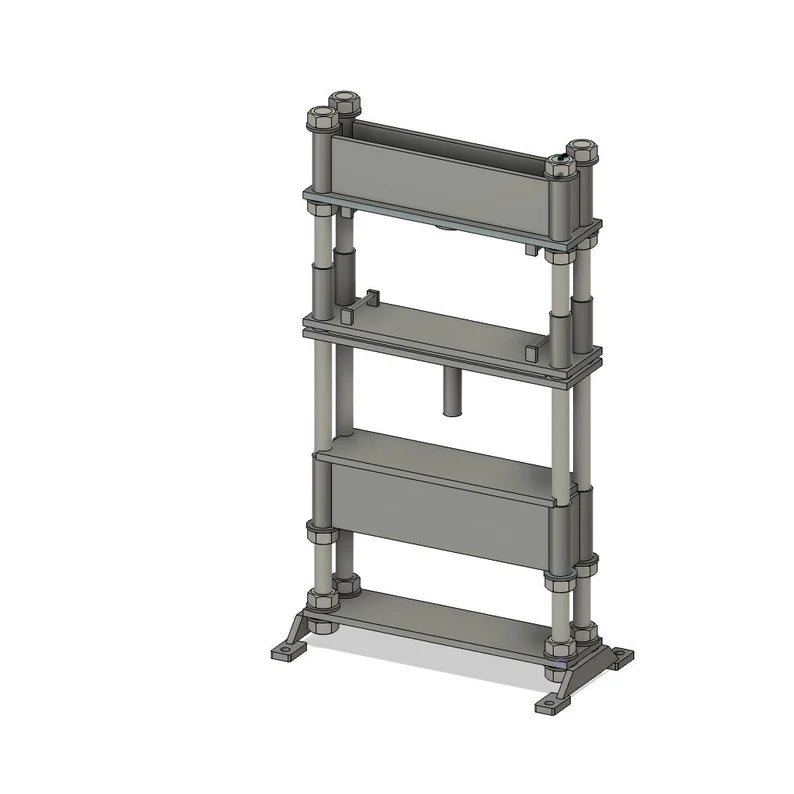 Baupläne für eine hydraulische Werkstattpresse 10-20 Tonnen