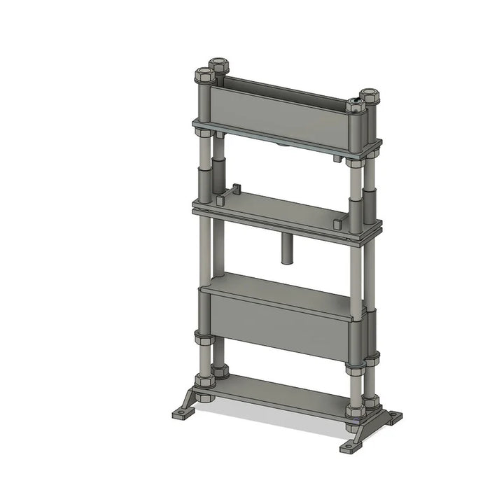 Baupläne für eine hydraulische Werkstattpresse 10-20 Tonnen