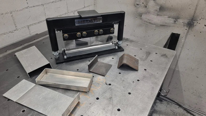 Bauplan für Abkantpresse